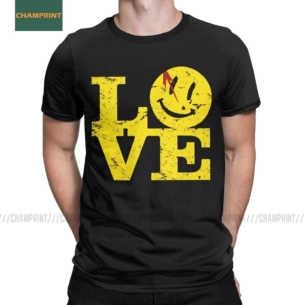 Футболка мужская хлопковая с коротким рукавом смешная рубашка рисунком