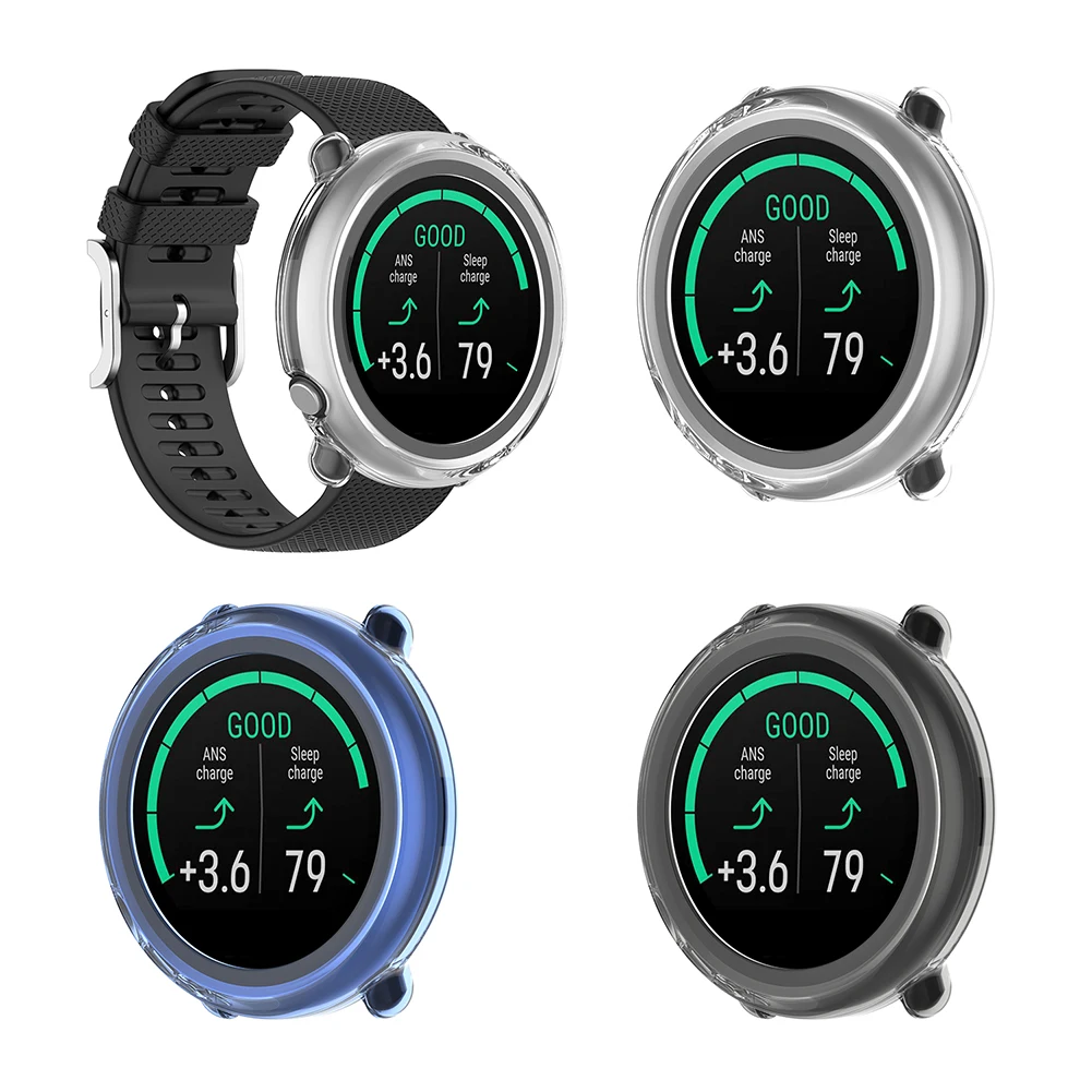 

Smart Watch Bumper Cover Shell Guard AntiScratch Protection Case Bezel Transparent TPU Case Frame for POLAR Ignite