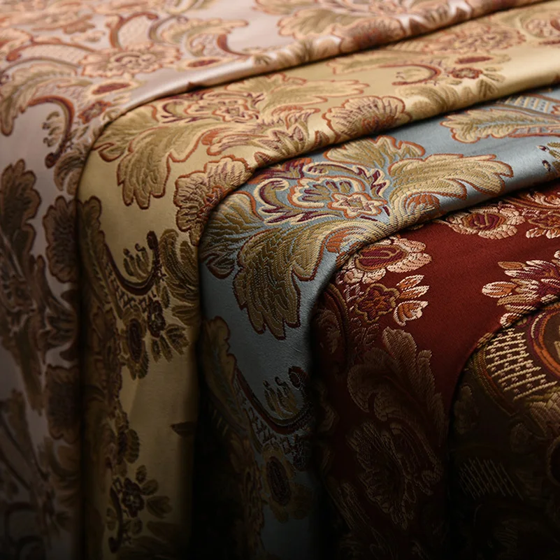 

Jacquard Chenille Sofa Fabric European Style High Precision for Upholstery Home Decor Drapery Covers By Meters