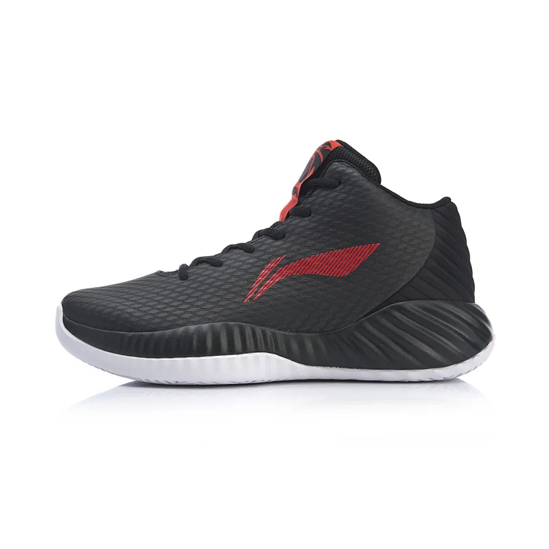 Li-Ning/Мужская обувь для баскетбола в бою, для баскетбола, износостойкая обувь, RB, средней длины, с подкладкой, для фитнеса, спортивная обувь, кроссовки ABPP005 XYL229 - Цвет: ABPP005-4H