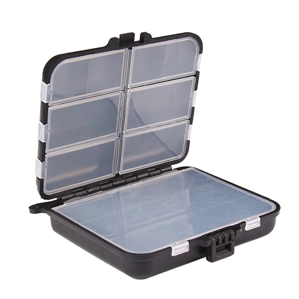 

Hot Selling Plastic Fishing Box Bait Lures Hooks Storage Case Portable Accessories for Outdoor