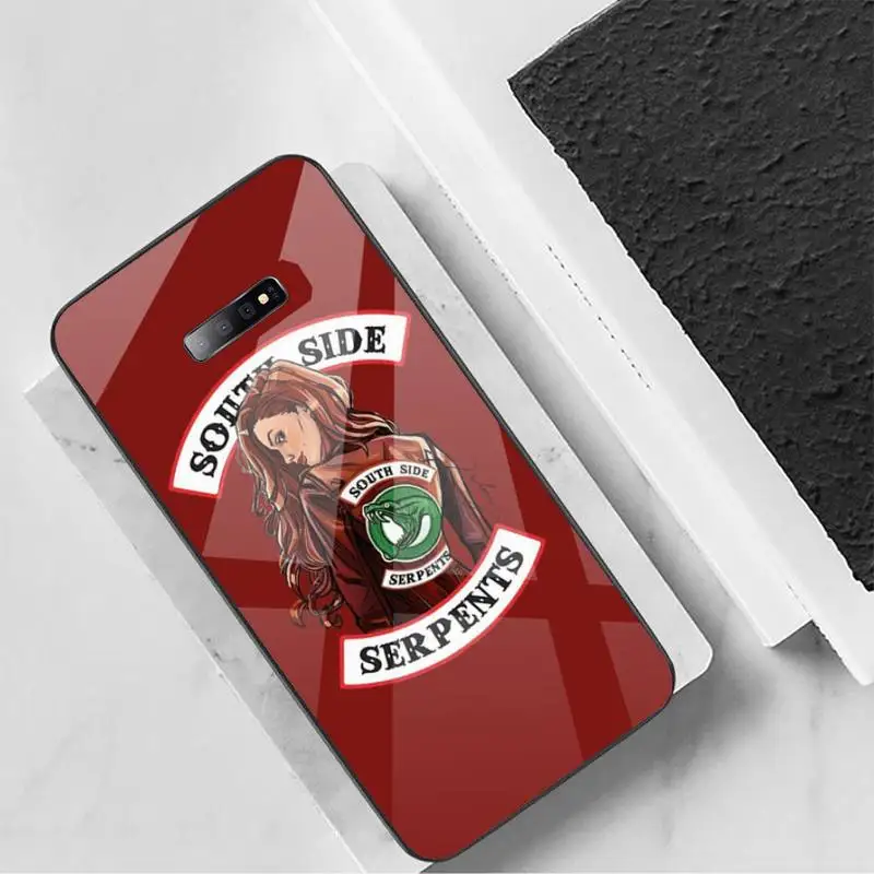 

TV Riverdale Serpents Phone Case Tempered glass For Samsung S6 S7 edge S8 S9 S10 e plus note8 9 10 pro