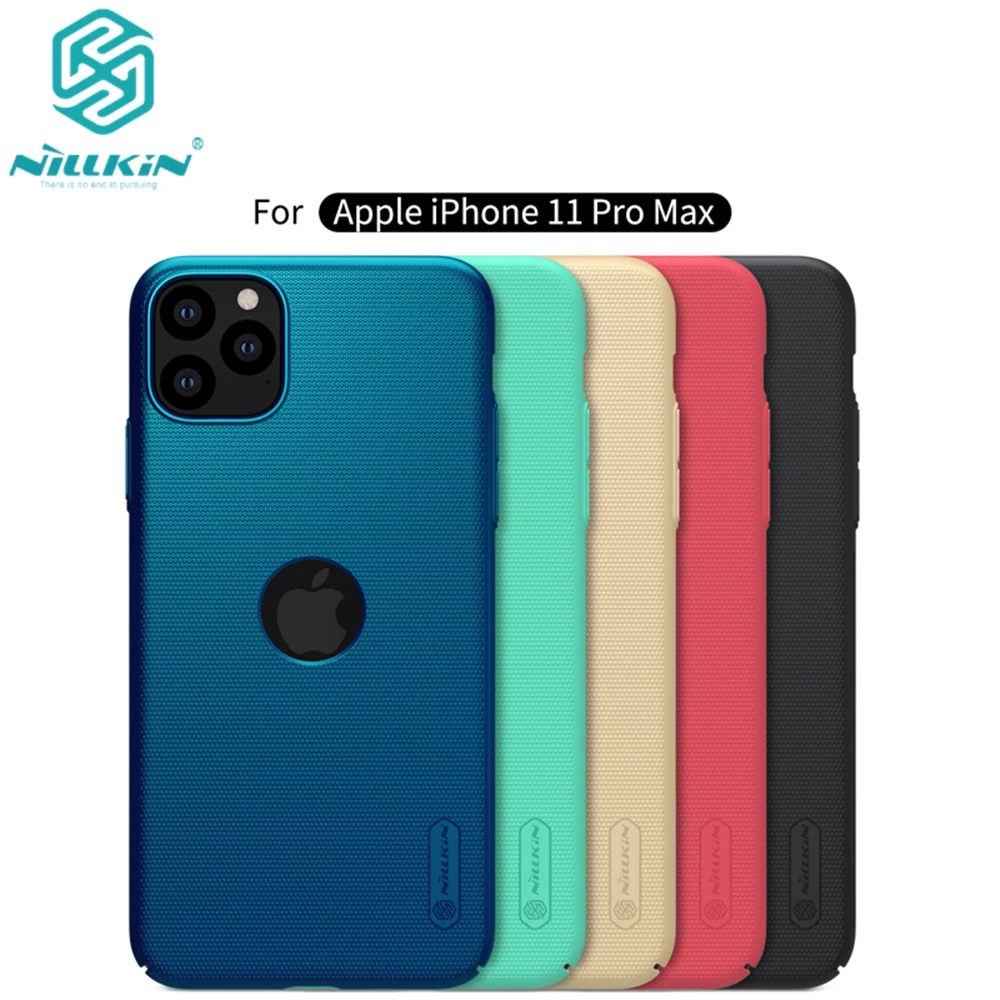 10 шт./лот оптовая продажа жесткий матовый чехол NILLKIN для iphone 11 pro max|Сумки телефона|