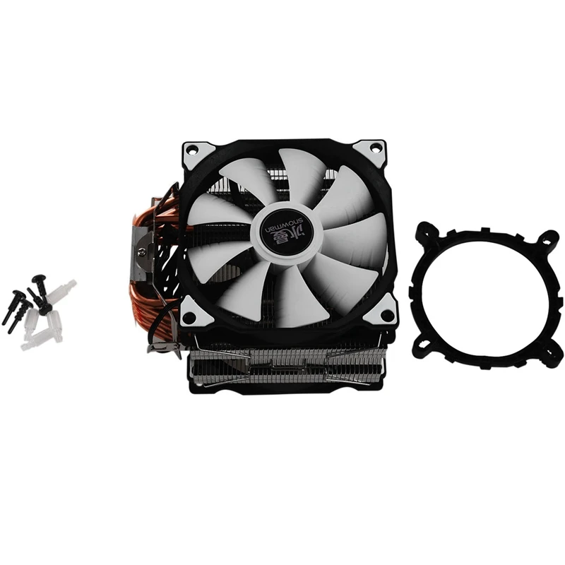 Снеговик M-T6 4PIN процессор Cooler Master 6 Heatpipe двойные вентиляторы 12 см вентилятор