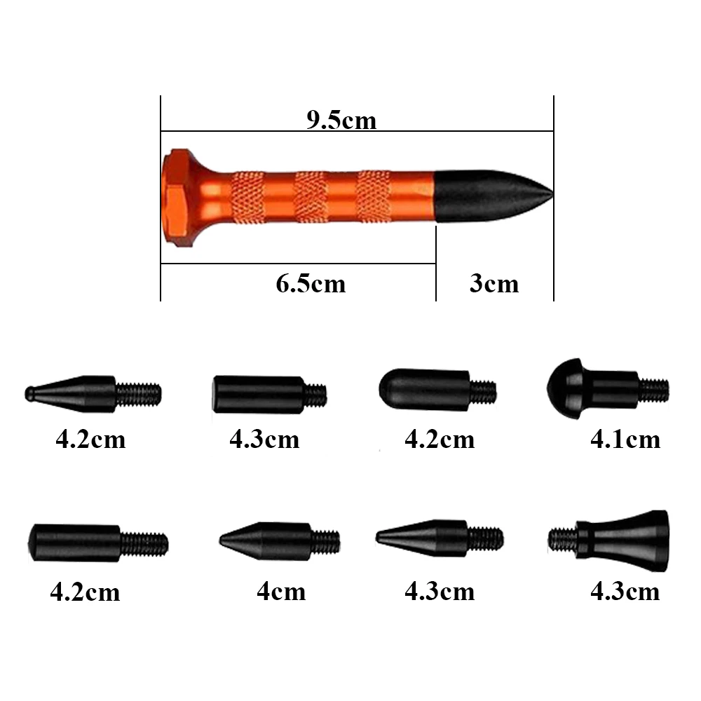 Набор инструментов для ремонта вмятин без покраски комплект удаления на кузове