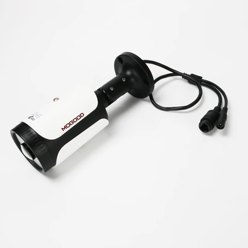 MoGood английская версия Hikvision протокол Plug-Play широкий угол 1,6 мм 4MP пуля ip-камера Встроенный микрофон ONVIF PoE открытый