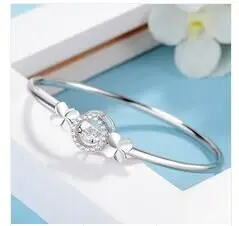 

LB023 925 sterling silver bracelet with box