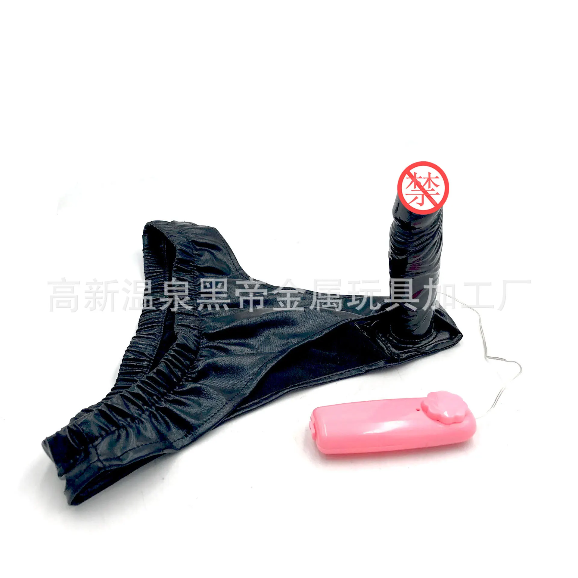 Черный император износ Анальная пробка Вибрация 9 см пенис Knicker сексуальное нижнее белье задний двор сексуальная помощь женский аппарат поставки