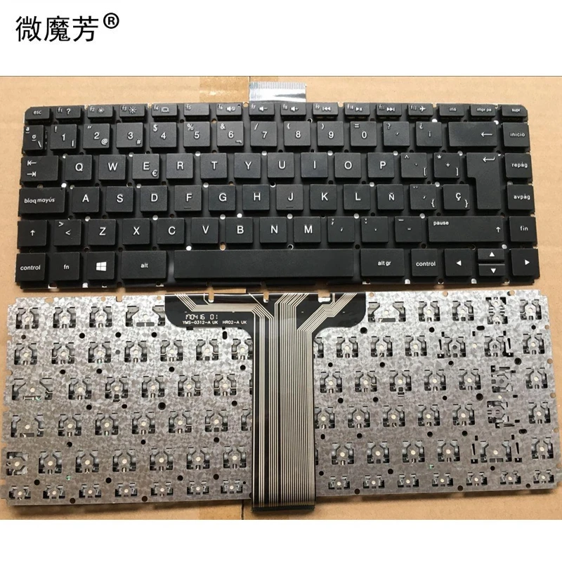 Новая испанская клавиатура SP для ноутбука HP Pavilion X360 13-S 13-S000 13t-S000 13-S100 13-S200