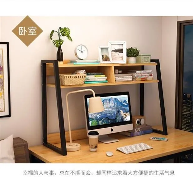 Настольная полка Провинциальное пространство студенческий стол бытовая простая