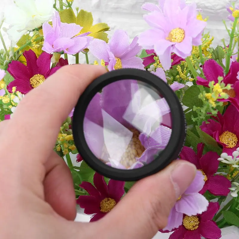 

30×40 Optics Loupe Metal Magnifier Jeweler Coins Stamps Magnifying Glass Lens