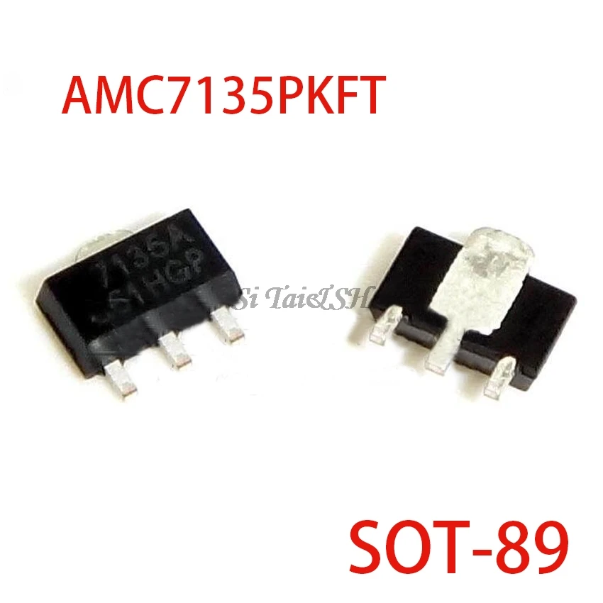 10 шт. AMC7135PKFT SOT-89 AMC7135 MEL7135 SOT новые и оригинальные