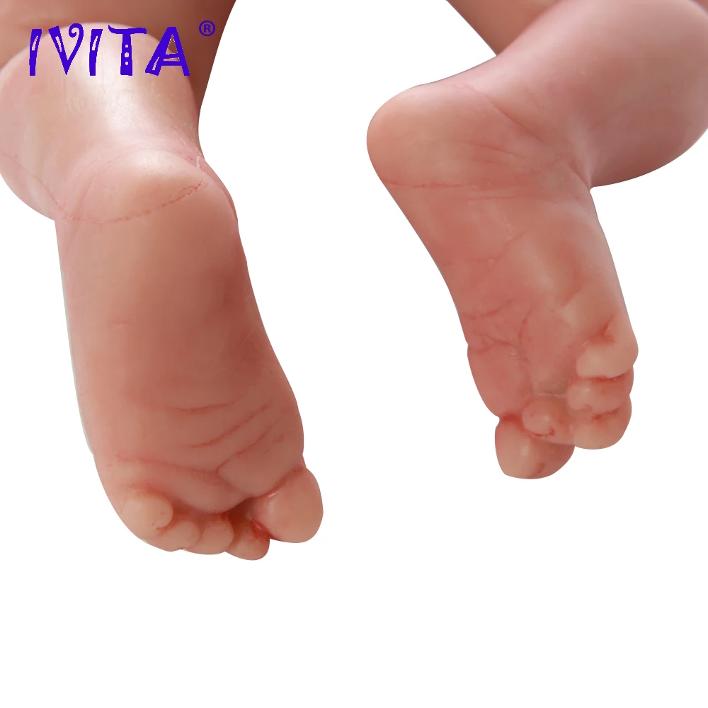 IVITA WG2014, 46 см(18 дюймов), 3,93 кг, силиконовая игрушка для девочек, в комплекте с одеждой