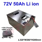 Аккумулятор для электрического велосипеда, 72 в, 2000 Вт, 3000 Вт, 72 В, 50 А  ч, не 40 А  ч, 30 А  ч, 25 А  ч