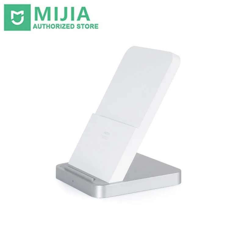 

New Xiaomi Mi Mijia Wireless Charger 30W Vertical Air-Cooled Holder Charger For Xiaomi 10 9 Pro Iphone 11 Quiet Design Safety