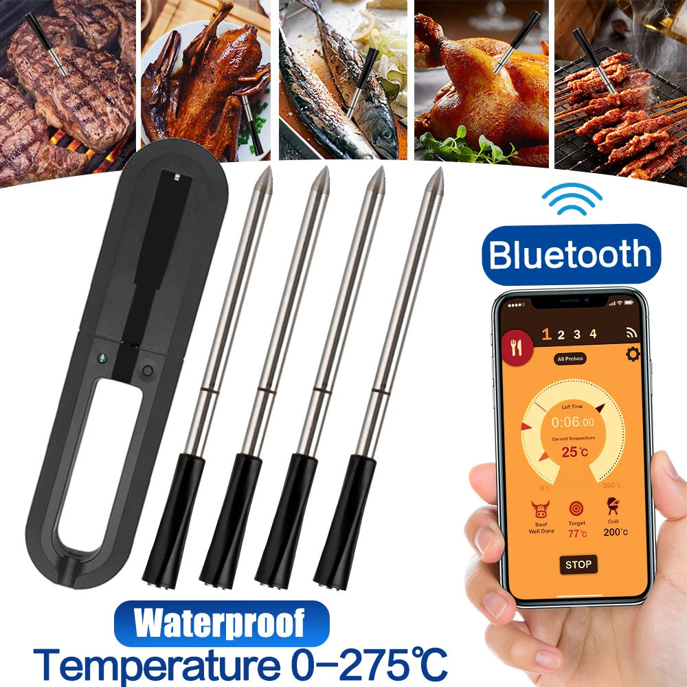 Беспроводной термометр для мяса умный кухонный прибор измерения температуры