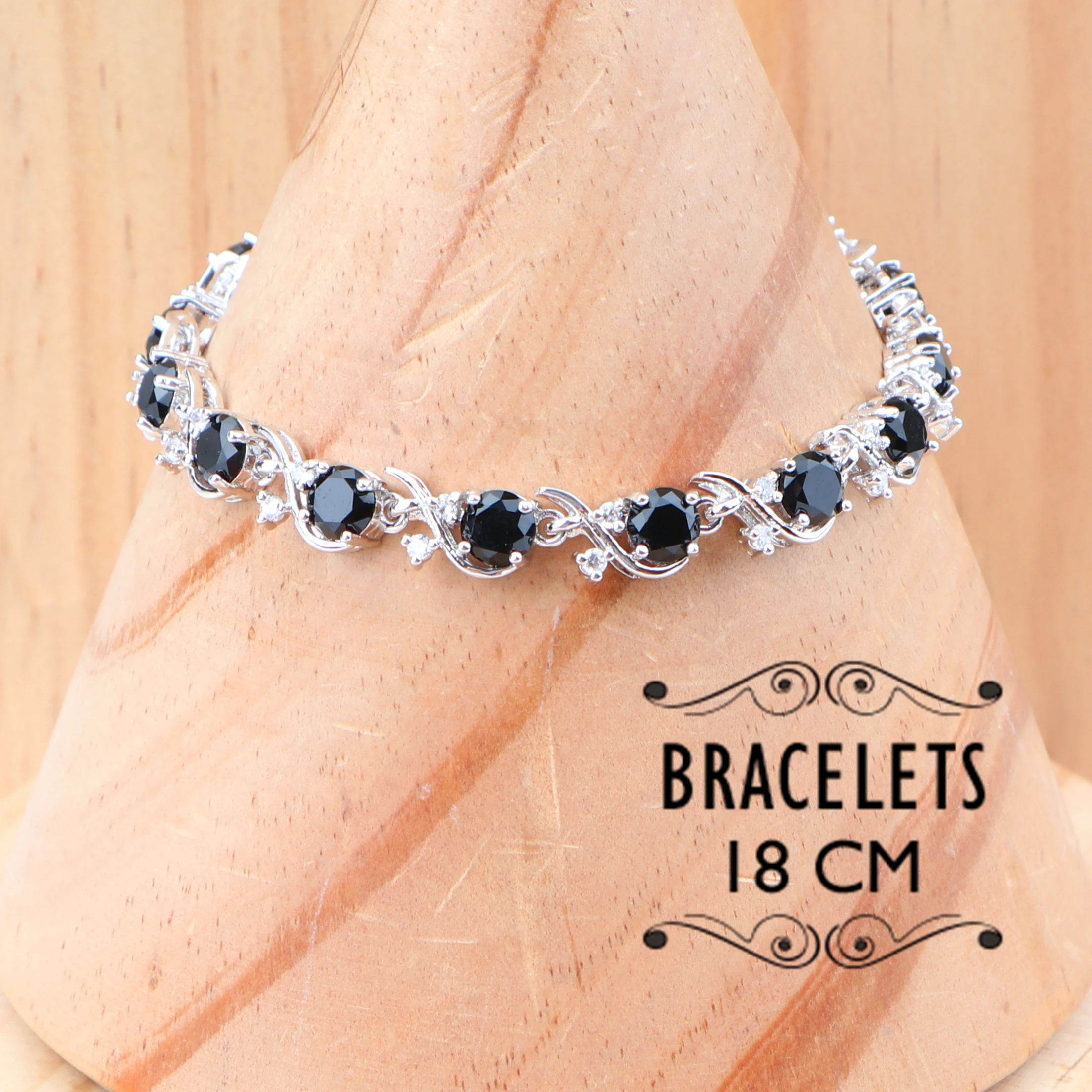 Свадебные Женские Ювелирные наборы из кубического циркония серебряные 925