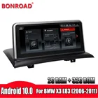Автомобильный мультимедийный плеер Bonroad, Android 2004, для BMW X3, E83, 2009-, GPS-навигация, Авторадио, GPS, Bluetooth, Wi-Fi