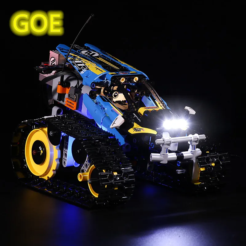 

Led Light Kit For Lego 42095 Compatible With Remote Control Stunt RacingTrack Tracked Vehicle Lght Lamp(Only LED Light Included)