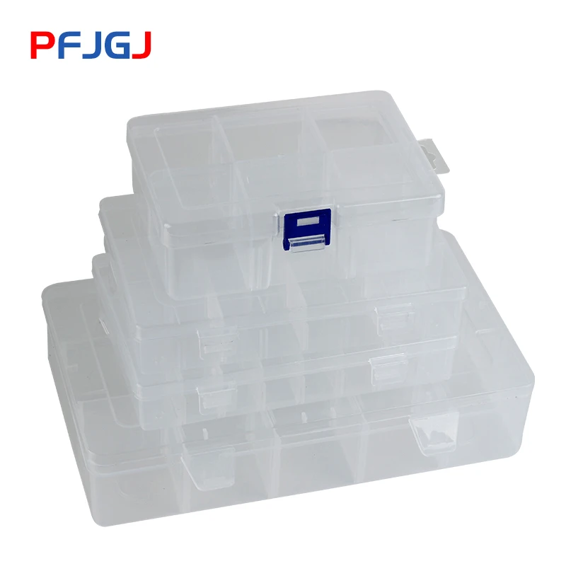 Прозрачная пластиковая коробка Peng Fa съемная классификация отделочных деталей