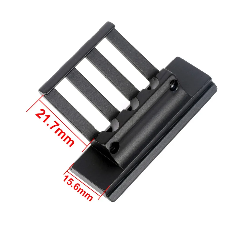 Охотничий 45 градусов офсетный Пикатинни Вивер рейка крепление для фонарика