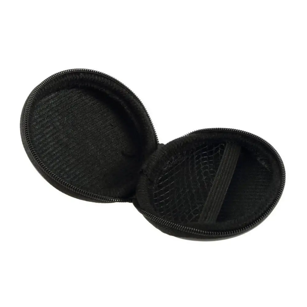 1 convenient and durable EVA black portable carrying hard protective case storage bag for headphones earphone memory card | Электроника