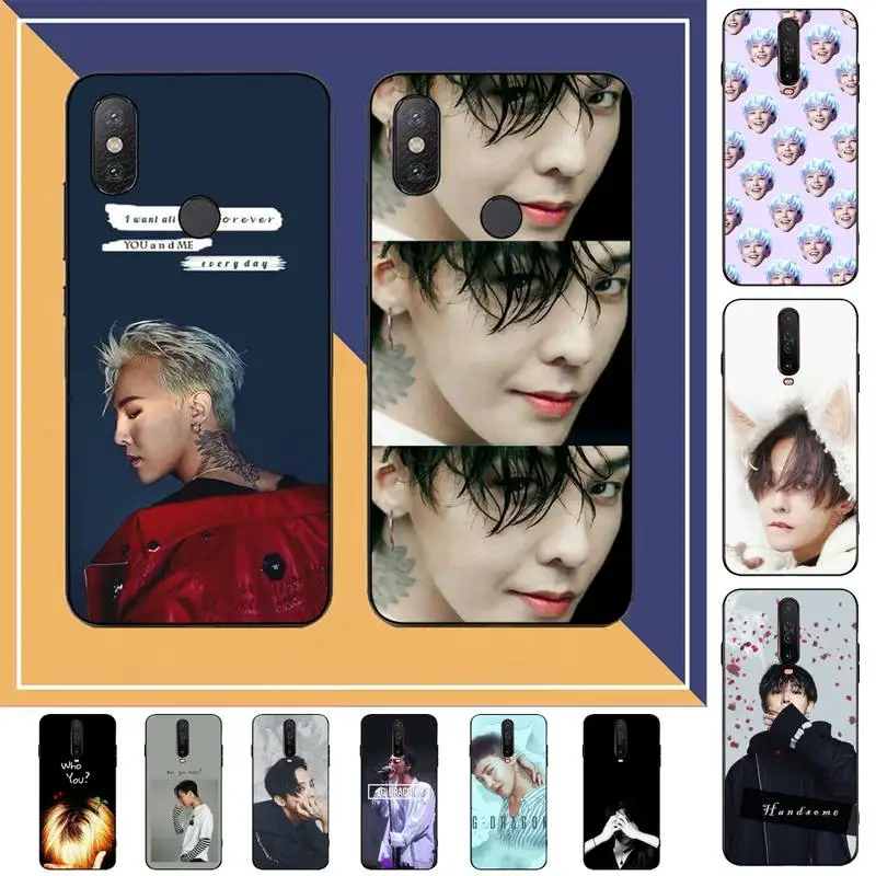 FHNBLJ G DRAGON BIGBANG GD Kpop чехол для телефона RedMi note 7 8 9 6 5 4 X pro 8T 5A | Мобильные телефоны и