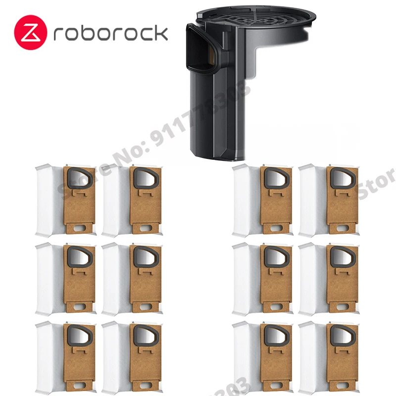 Original Roborock Keule/Keule Plus Staubbeutel für Roborock Handheld Cordless Staubsauger H6 H7 Ersatz Mit Halter Set teile