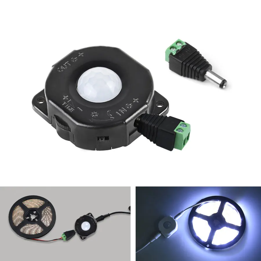 Инфракрасный светильник с датчиком движения 5 В 24 в пост. Тока|Выключатели| |