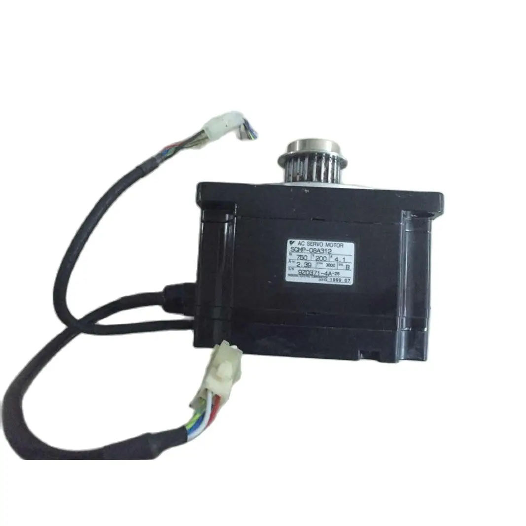 

Free DHL Yaskawa AC Servo Motor SGMP-08A312 Used In Good Condition
