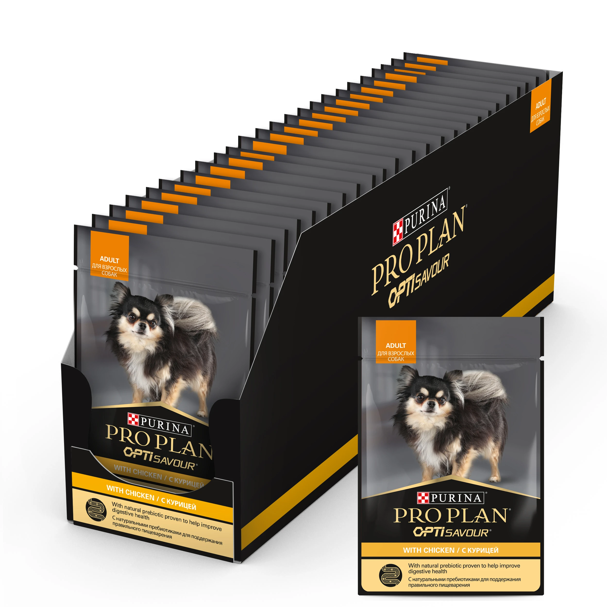 Влажный корм Pro Plan® для взрослых собак мелких и карликовых пород с говядиной в
