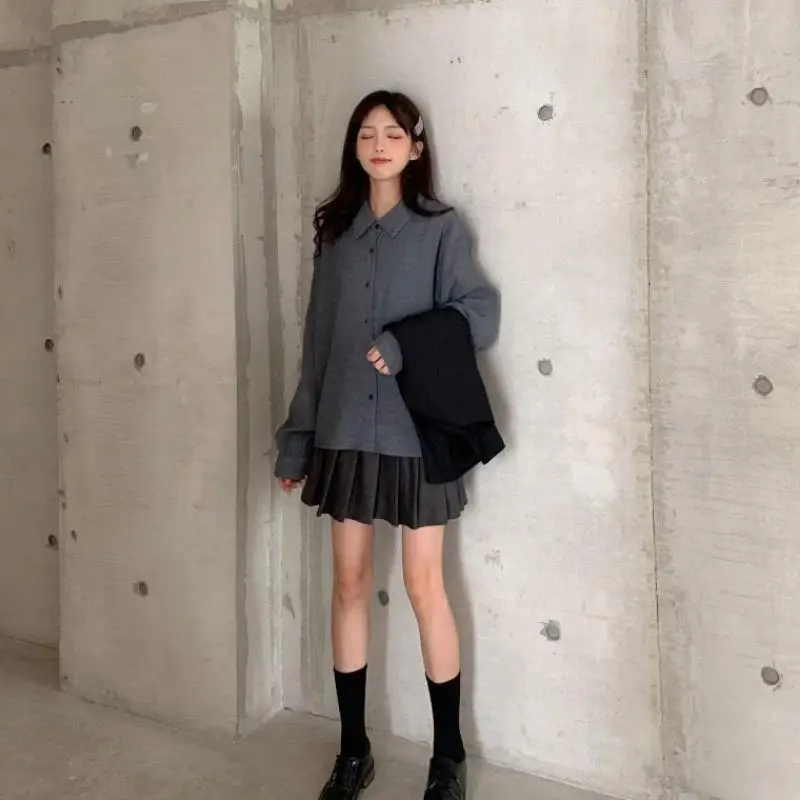 Модные комплекты женские повседневные блузы из 2 предметов для студентов