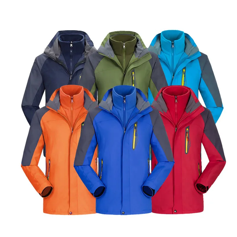 Мужская зимняя флисовая Водонепроницаемая Женская куртка ветровка дождевая