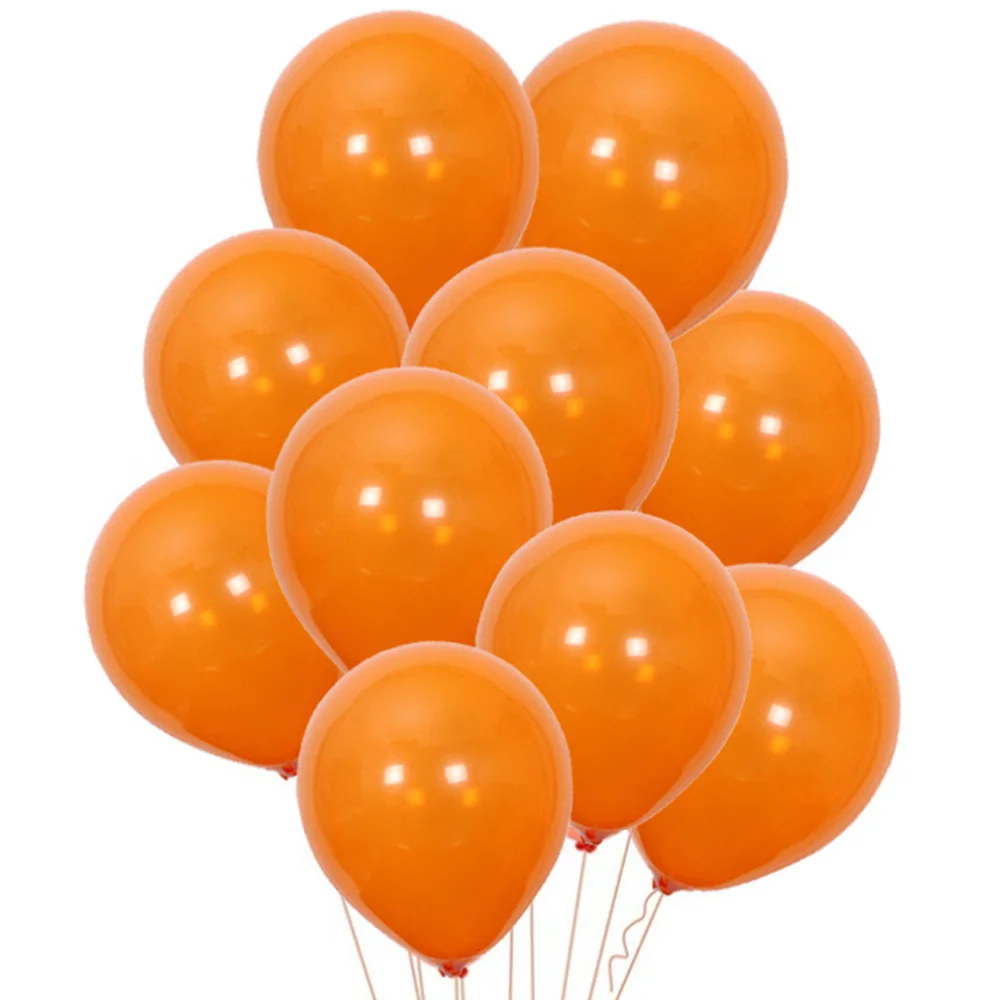 10 шт Хэллоуин Шар Комбо дюймов уступает гладкие толстые декоративные шары