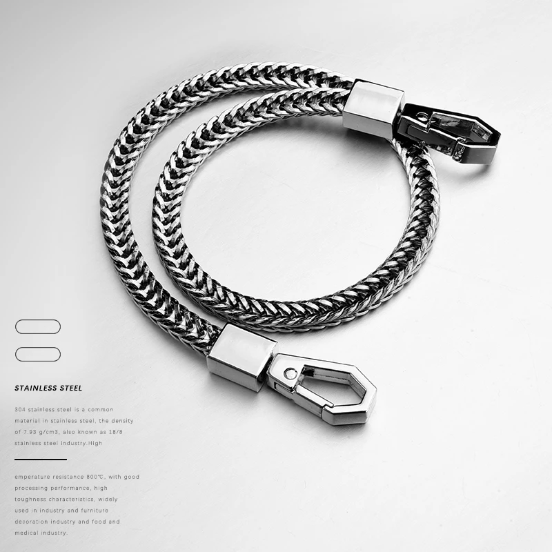 41 см рок панк Длинный металлический кошелек ремень цепь брюки хипстер Жан брелок