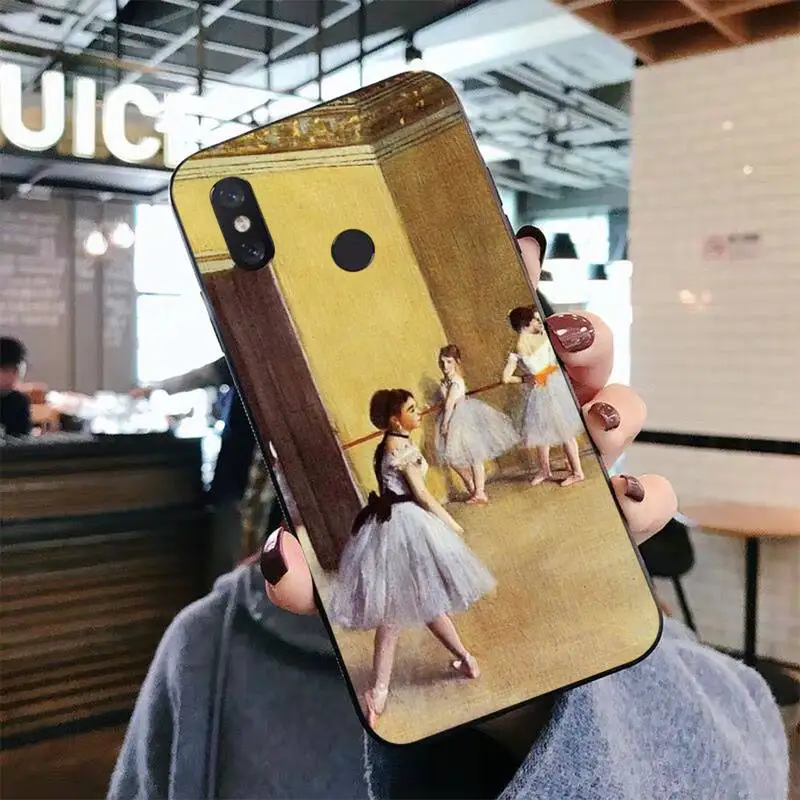 Чехол для телефона FHNBLJ The Ballet Class с принтом Эдгара дегаса Xiaomi mi 5 6 8 9 10 lite pro SE Mix 2s 3 F1