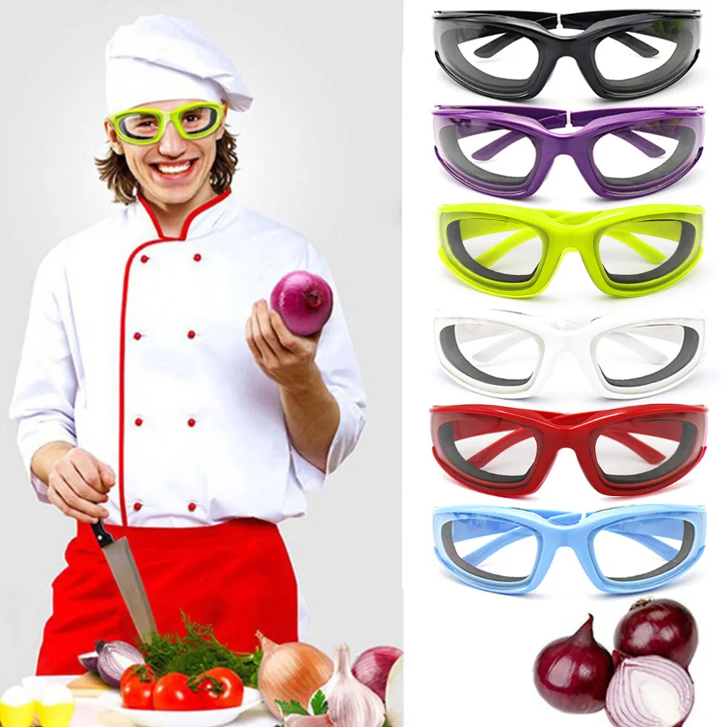 

1Pc Kitchen Accessories Onion Goggles Barbecue Safety Glasses Eyes Protector Face Shields Cooking Tools Specialty Tools