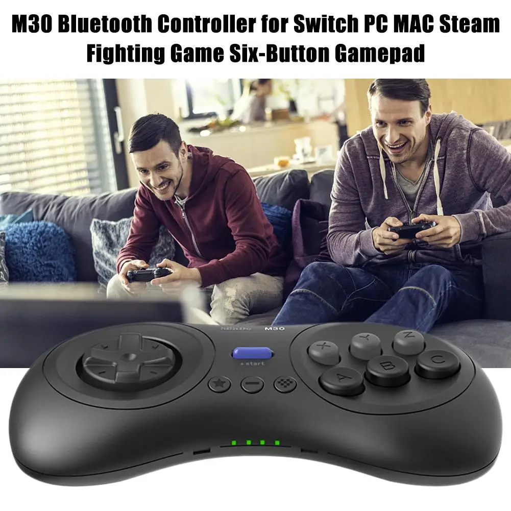 8bitdo M30 Беспроводной Bluetooth игровой контроллер для коммутатора ПК MAC паровой 6-кнопочная геймпад Для nintendo переключатель PC MAC Пара игры