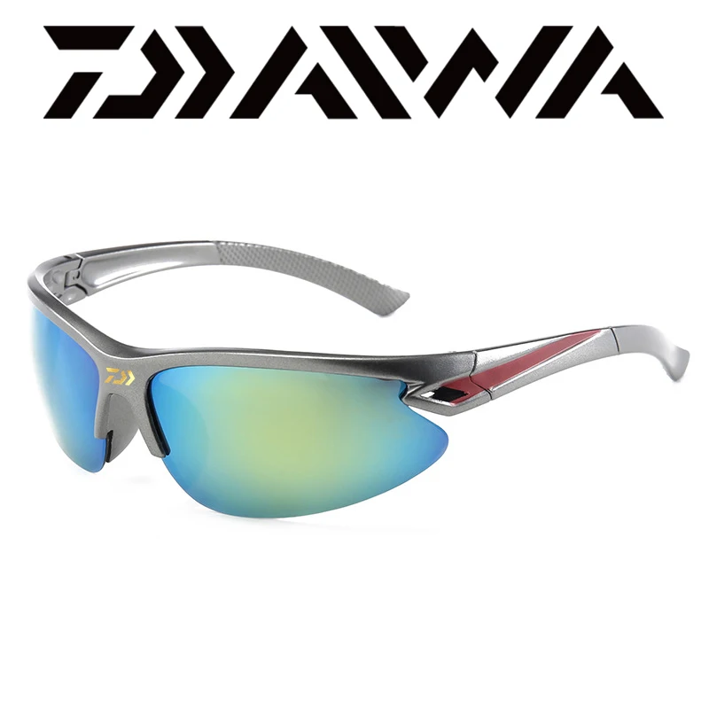 

Daiwa Driving Polaroid Sun Glasses Aluminum Frame Sports Fishing Sunglasses Men Polarized Driver Retro UV400 Anti-glare Goggles
