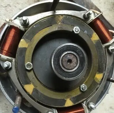 All copper 500W single phase permanent magnet oblique strike hydroelectric generator hydro water 0.5kw | Обустройство дома