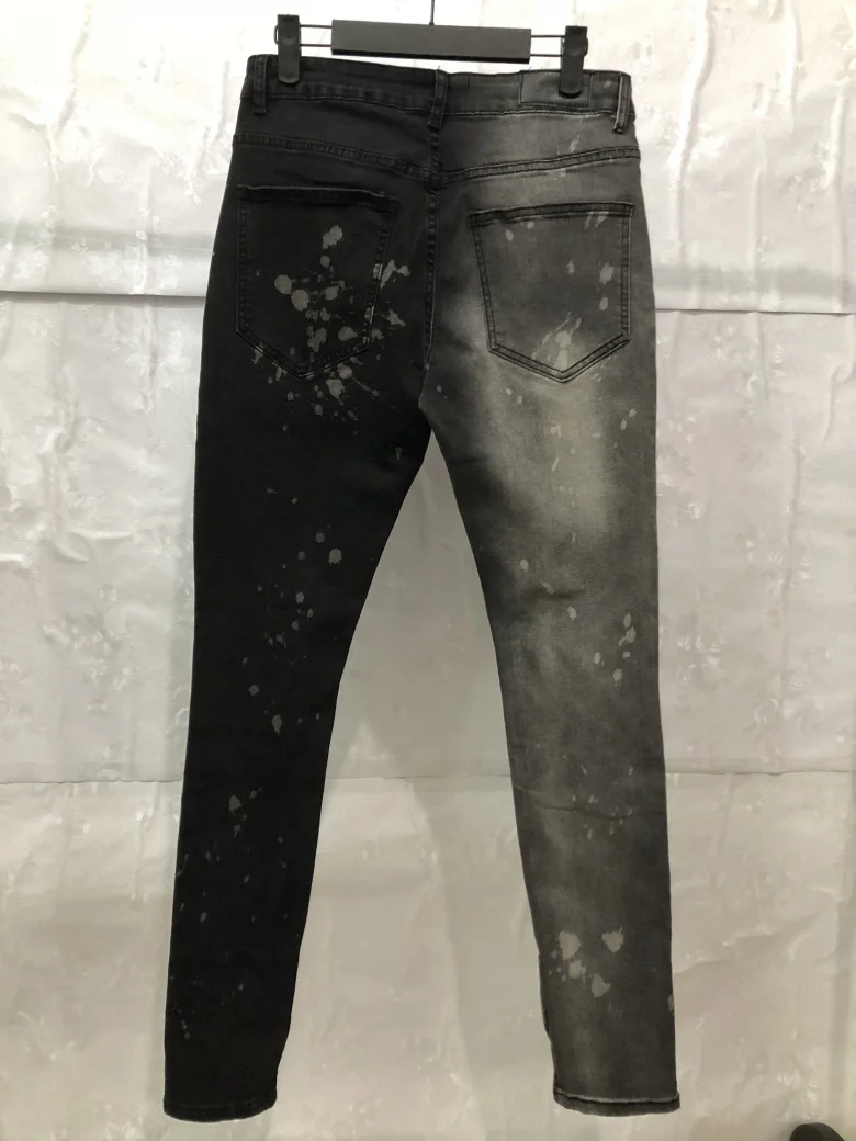 GUAPI GVAPI MMXV FUSION DENIM V1 Брендовые мужские джинсы мужские байкерские джинсы узкие джинсы брюки