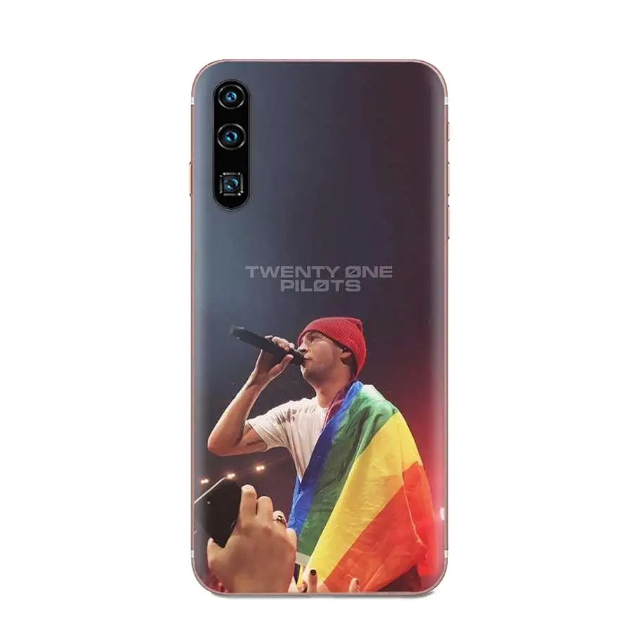Силиконовый кожаный чехол Twenty One Pilots Po для Samsung Galaxy A51 A71 A81 A90 5G A91 A01 S11 S11E S20 Plus Ultra -