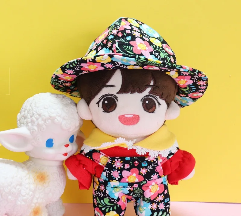 

[MYKPOP]KPOP Doll's Clothes and Accessories 3pcs Set for 20cm tall Doll, KPOP Fans Collection SA19100102