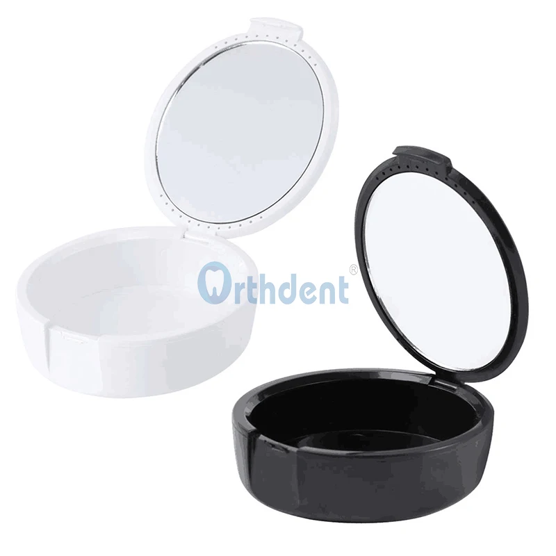 Ордент 1 шт. пластиковый фиксатор для протезов Коробка хранения ложных зубов