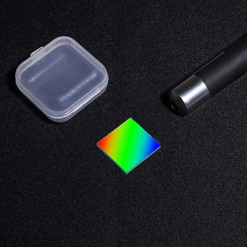 Holographic diffraction grating 5000 lines 1mm Glass engraving 20x20mm Ultra high precision optical instrument physical optics |