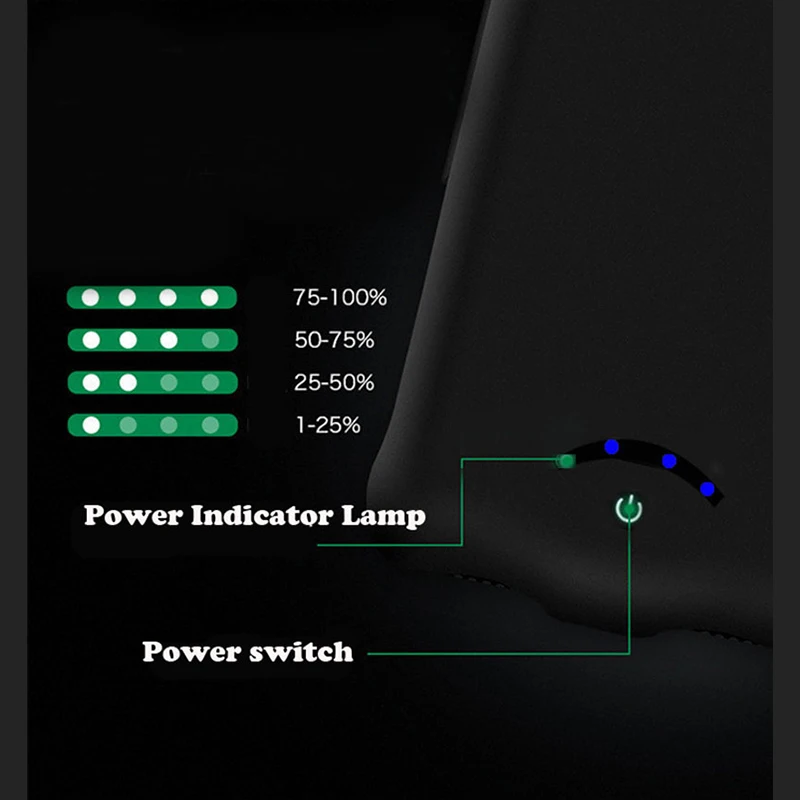 Уникальные Чехлы для зарядки аккумуляторов внешний аккумулятор 10000 мАч iPhone 6 6S 7 8 P