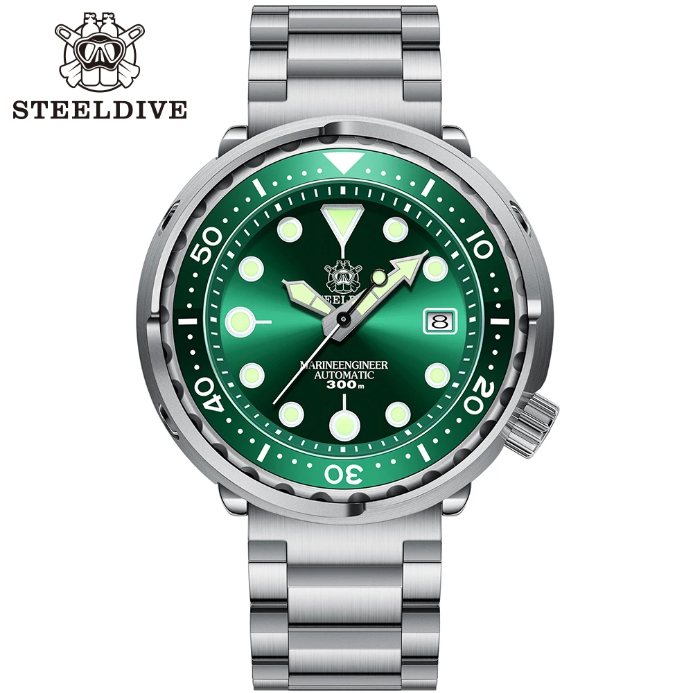 

Водонепроницаемые мужские механические часы STEELDIVE SD1975 Tuna 300 м NH35 с керамической рамкой и сапфировым стеклом 2021