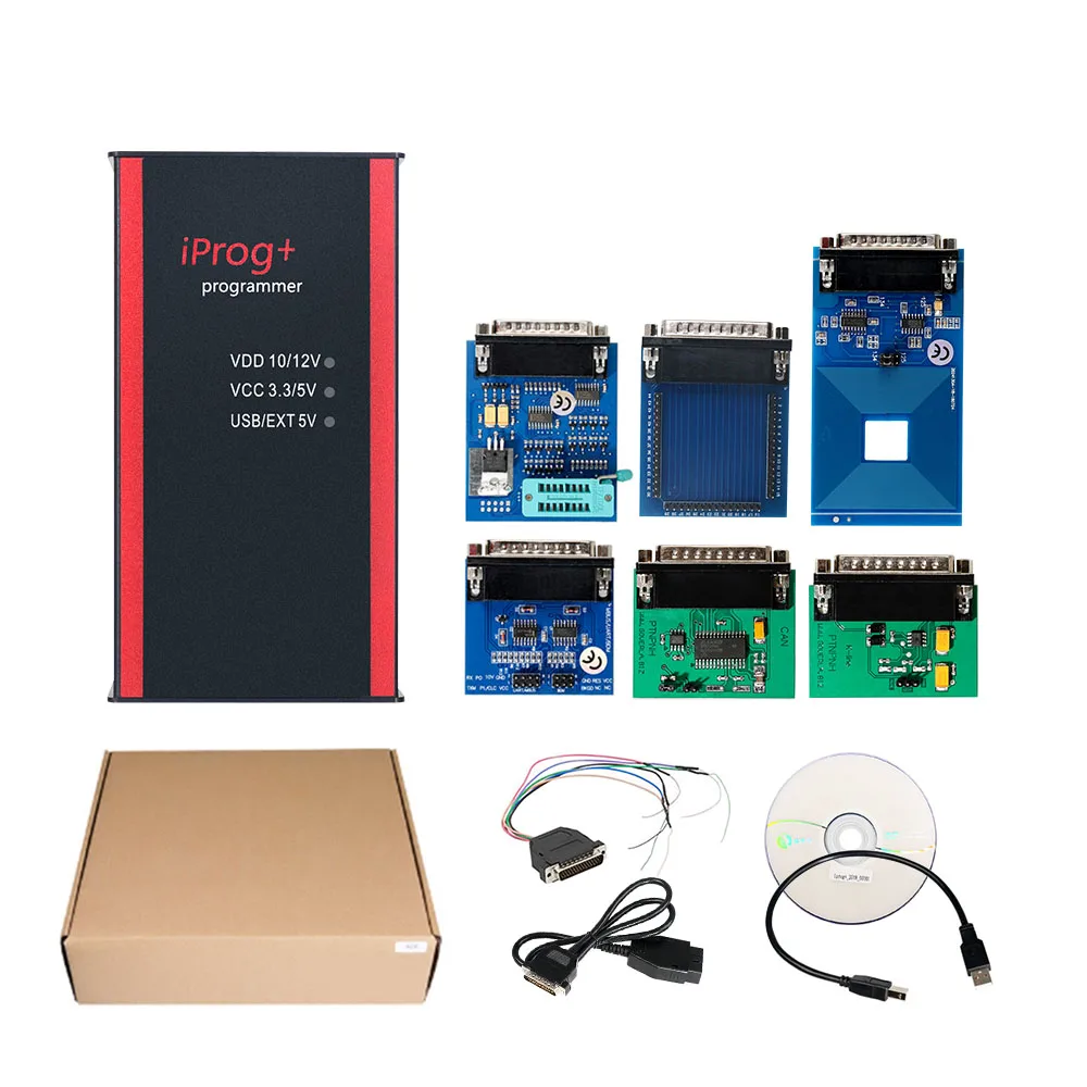 

Newest Iprog+ Prog V86 Key Programmer Support IMMO + Mileage Correction + Airbag Reset Iprog Pro Replace Carprog/Digiprog/Tango