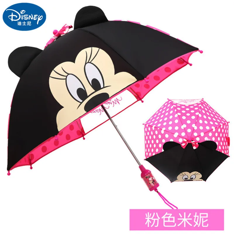 Portable Foldable kids Umbrella boy girl Children  mickey Minnie Parasol Windproof Rain Umbrella Easy Opening Folding gifts