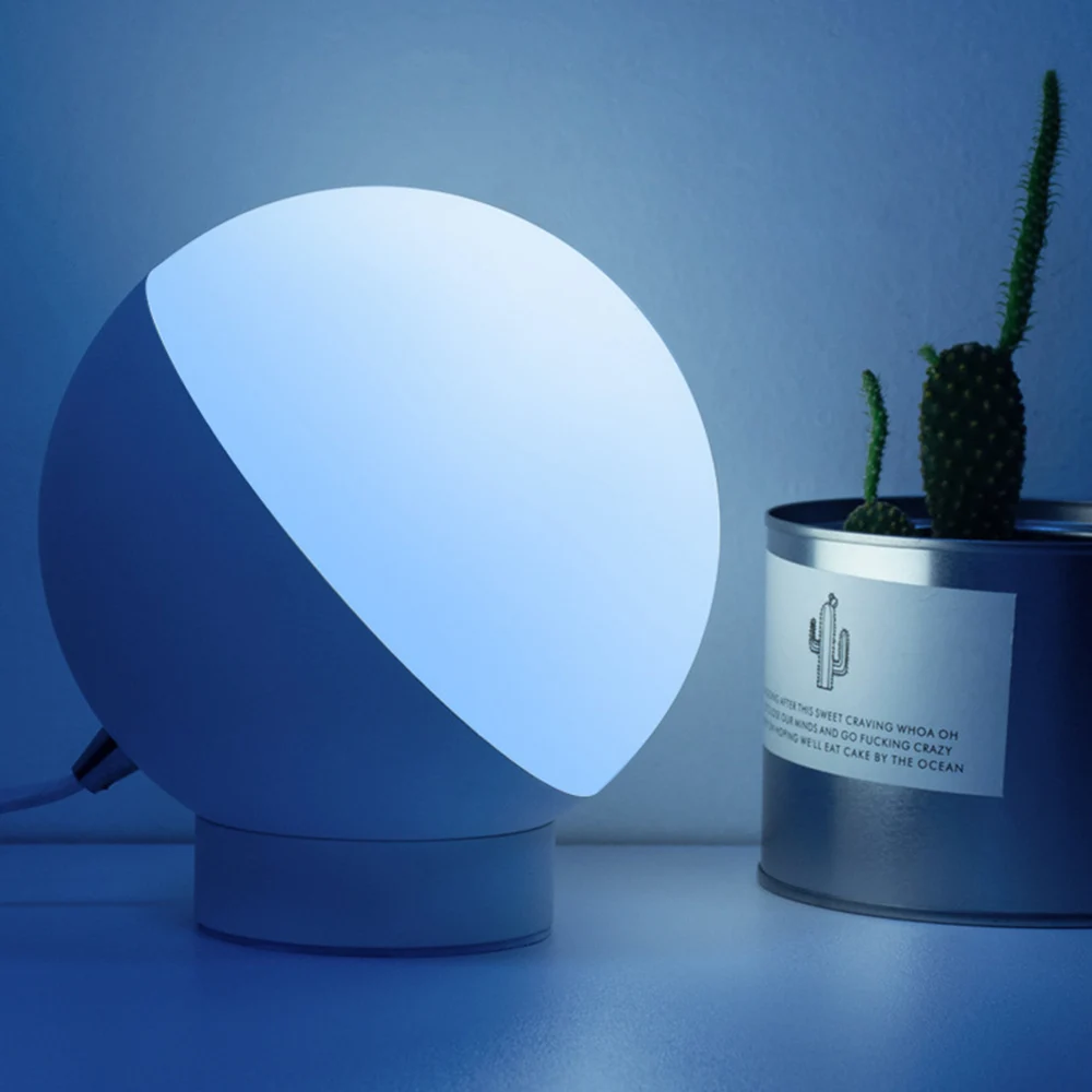 

Умный светодиодный ночник с Wi-Fi и голосовым управлением, Миниатюрный Настольный светильник с защитой глаз, настольные ночники Alexa Google Home, св...